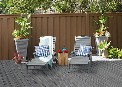 Deck ecologico - Gris Castor d